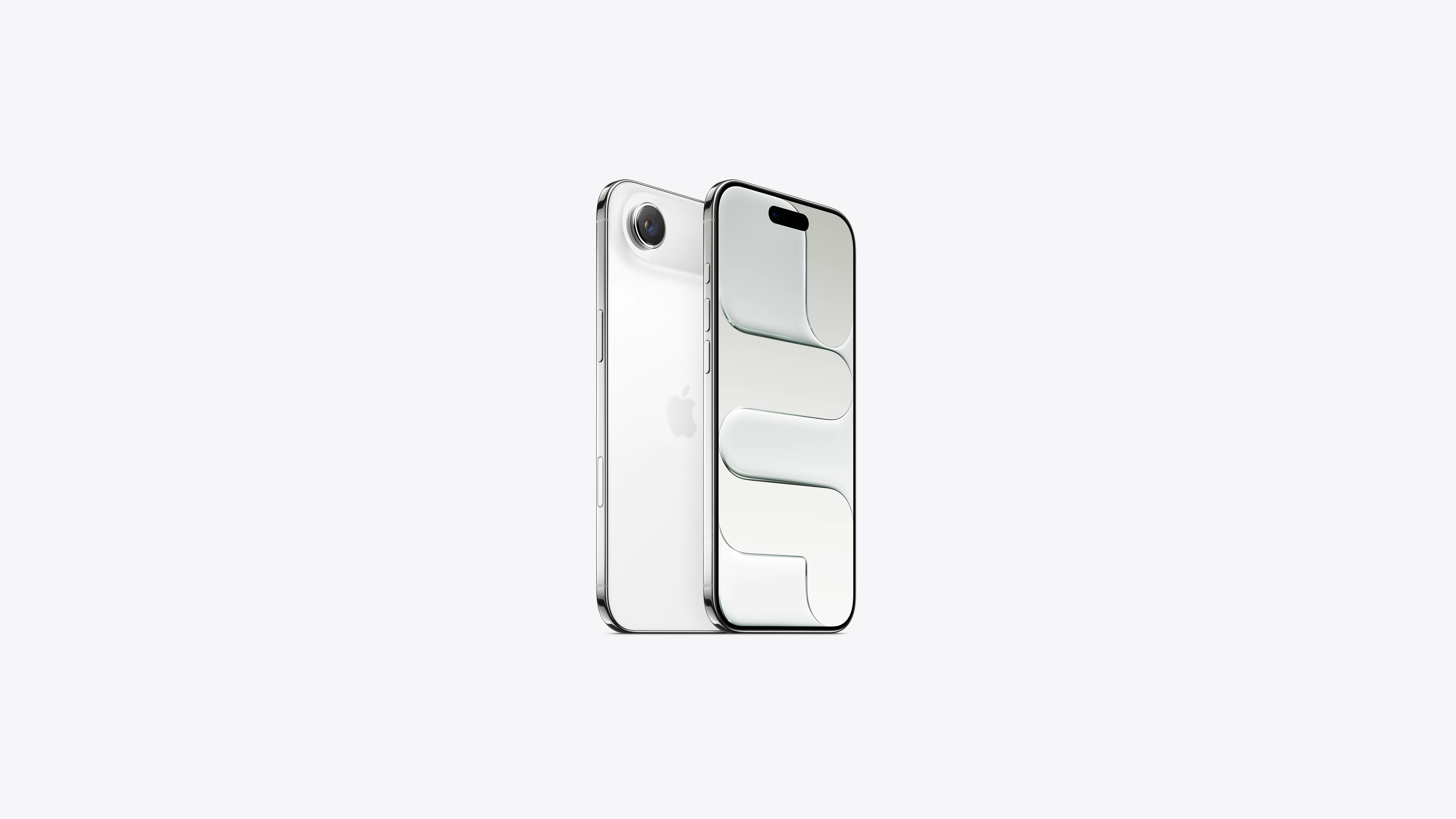 Apple iPhone 17 Air Cloud White Front Image